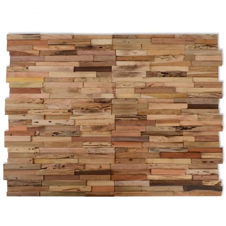 Wanddecoratie Hout | Retro | B-keuze | Scherpe Prijs, Doe-het-zelf en Verbouw, Tegels, 20 tot 40 cm, 40 tot 60 cm, Nieuw, Overige materialen
