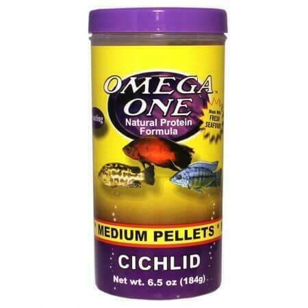 Omega One Medium Cichlid Pellets 6.5oz (184Gr.), Dieren en Toebehoren, Vissen | Aquaria en Toebehoren, Ophalen of Verzenden