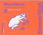 Toelichting/antwoorden b groep 7/8 stenvert woordkeus, Boeken, Verzenden, Gelezen, M. de Reuver