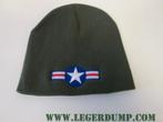 Groene muts met rood wit blauwe ster (Mutsen, Kleding), Ophalen of Verzenden, Nieuw