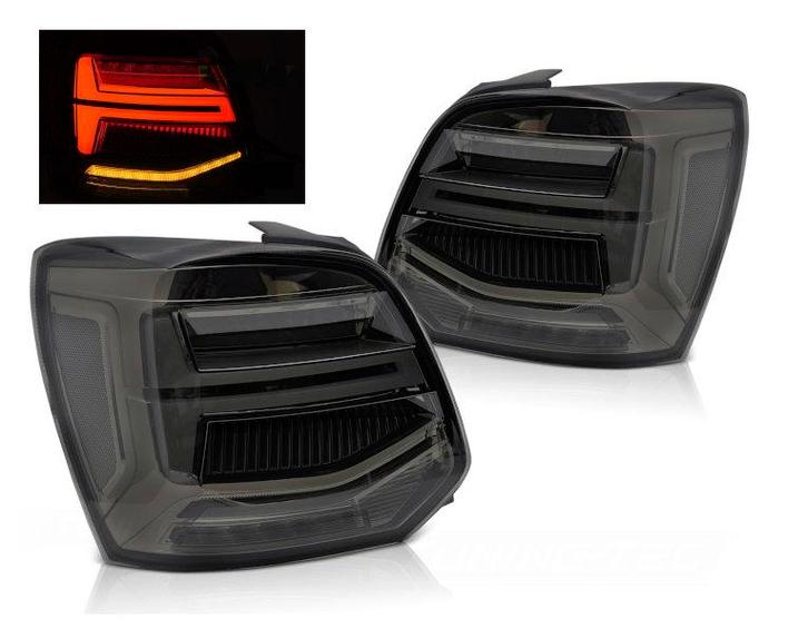 LED bar achterlichten Smoke geschikt voor VW Polo 6R, Auto-onderdelen, Verlichting, Nieuw, Volkswagen, Verzenden