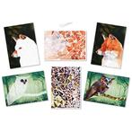 Knutselset - Bosdieren Vos & Uil - 2 Kaarten - Stickers Plak, Ophalen of Verzenden, Nieuw