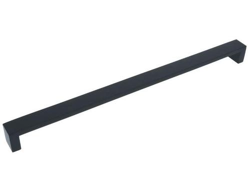 Greep Recht Structuur mat zwart 320 mm, Doe-het-zelf en Verbouw, Hang- en Sluitwerk, Verzenden