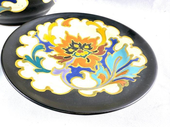 Kunstaardewerkfabriek Regina, Gouda - Pot (4) - Keramiek, Antiek en Kunst, Antiek | Glas en Kristal