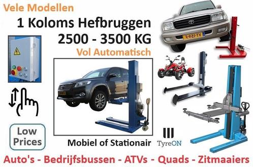 Actie! 1 Koloms Hefbruggen 3.5T - 2.5T - 1T Mobiel / Vast CE, Auto diversen, Overige Auto diversen