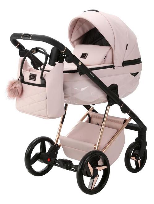 Adamex Quantum Star Pink 2-in-1 Kinderwagen 134-K-ECO, Kinderen en Baby's, Kinderwagens en Combinaties, Nieuw, Verzenden