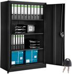 tectake® Archiefkast - Kantoorkast - Documentkast met 4 vakk, Verzenden, Zo goed als nieuw