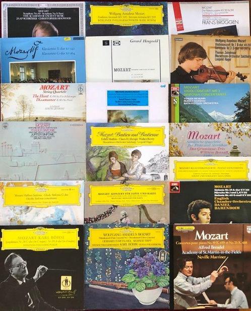 Wolfgang Amadeus Mozart - 19 LPs directed by famous, Cd's en Dvd's, Vinyl Singles