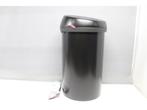 Brabantia Touch Bin Prullenbak - 60 liter - Matt Black, Verzenden, Zo goed als nieuw