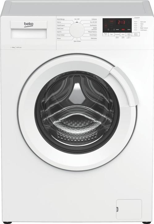 Beko Wtl84141w Wasmachine 8kg 1400t, Witgoed en Apparatuur, Wasmachines, Nieuw, Voorlader, 85 tot 90 cm, Ophalen of Verzenden