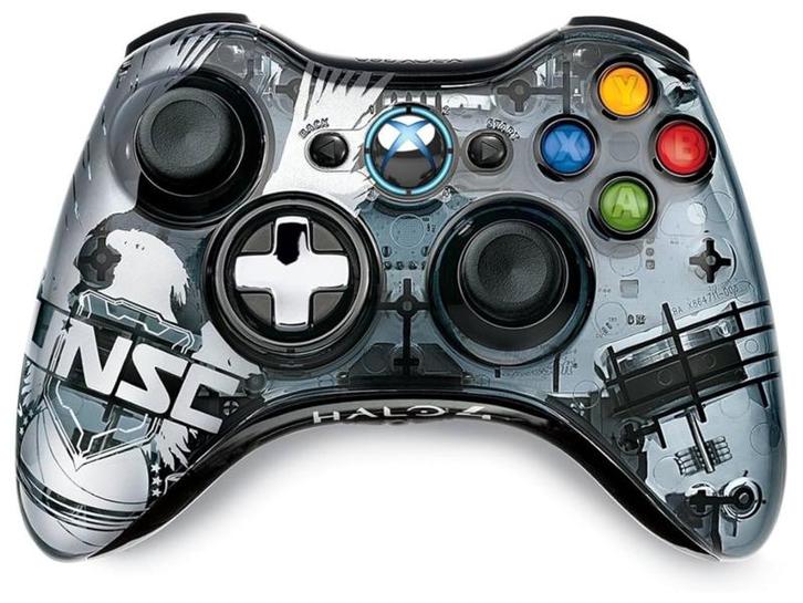 Microsoft Xbox 360 Controller Wireless Halo 4 UNSC Limite..., Spelcomputers en Games, Spelcomputers | Xbox 360, Zo goed als nieuw