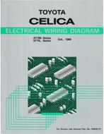 1989 TOYOTA CELICA ELECTRISCH SCHEMA WERKPLAATSHANDBOEK, Auto diversen, Handleidingen en Instructieboekjes