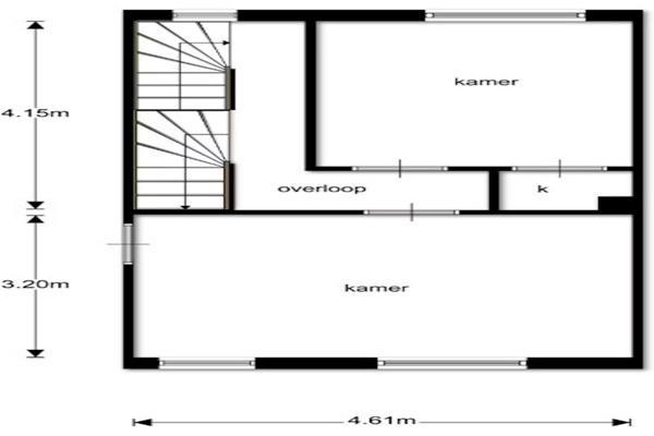 Huis Hoefstraat in Tilburg, Huizen en Kamers, Huizen te huur, Via bemiddelaar, Noord-Brabant, Overige soorten