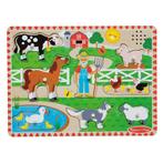 Nieuw Houten Puzzel met Geluiden - Old MacDonalds Boerderij, Kinderen en Baby's, Speelgoed | Kinderpuzzels, Ophalen of Verzenden