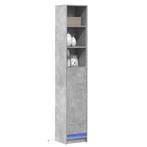 vidaXL Dressoir met LED 36x32,5x200 cm bewerkt hout, Minder dan 50 cm, Verzenden, Nieuw, 25 tot 50 cm