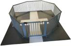 Tweelingbox 7,3 meter omtrek (72 cm) playpen van Boxenland
