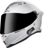 Bogotto H153 BT Wit Bluetooth Motorhelm, XS, Integraalhelm, Nieuw met kaartje, Overige merken