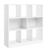 Hoppa! LBC52WT Boekenkast - 8 vakken wit van €65 voor €49, Huis en Inrichting, Kasten | Boekenkasten, Ophalen of Verzenden, Nieuw
