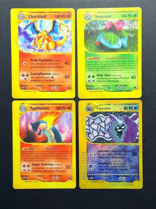 Pokémon - 4 Card - Charizard - Typhlosion - Venusaur -, Hobby en Vrije tijd, Verzamelkaartspellen | Pokémon