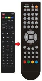 JTC LED TV 2101 afstandsbediening, Audio, Tv en Foto, Afstandsbedieningen, Nieuw, Verzenden