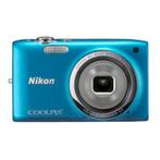 Nikon Coolpix S2700 Digitale Compact Camera - Blauw, Verzenden, Zo goed als nieuw
