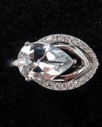 Zilver, Zilveren Topaas - Geloofsring - Zilver 925 -