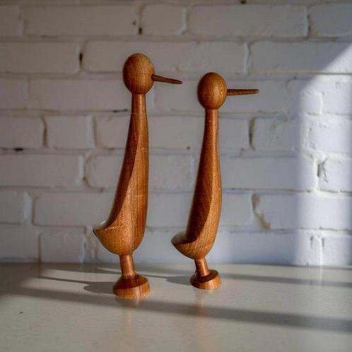 Deense Fabrikant - Onbekende Designer - Figuur - Teak, Antiek en Kunst, Antiek | Meubels | Stoelen en Banken