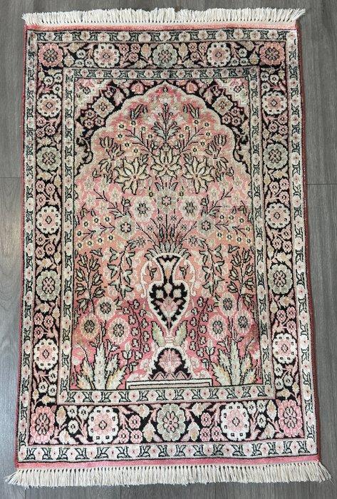 Ghoum - Vloerkleed - 95 cm - 61 cm - Zijde gereinigd., Huis en Inrichting, Stoffering | Tapijten en Kleden