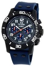 TW Steel CA5 Carbon chronograaf horloge 44 mm, Overige merken, Kunststof, Verzenden, Polshorloge