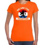 Oranje fan shirt / kleding Holland we are the champions EK.., Ophalen of Verzenden, Nieuw