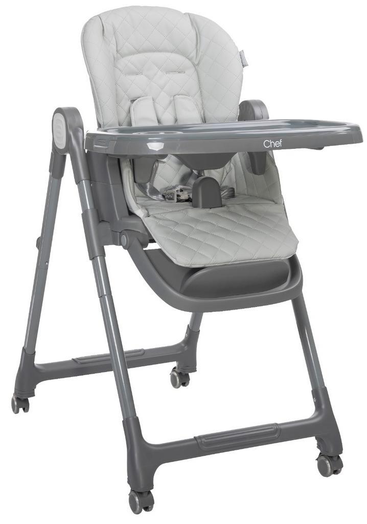 Lorelli Chef Grey 3-in-1 Kinderstoel, Kinderen en Baby's, Kinderstoelen, Inklapstoel, Nieuw, Verzenden