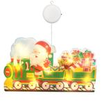 Kerstverlichting Raam Trein - 23x13cm - Inclusief Batterijen, Diversen, Kerst, Verzenden, Nieuw