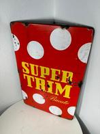 Smaltifirenze - Cartello pubblicitario vintage Super Trim -, Antiek en Kunst