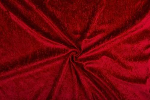 Velours stof donkerrood, Hobby en Vrije tijd, Stoffen en Lappen, 120 cm of meer, 200 cm of meer, Rood, Nieuw, Polyester, Ophalen of Verzenden