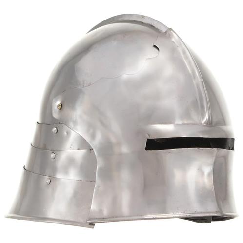 vidaXL Ridderhelm middeleeuws replica LARP staal, Verzamelen, Overige Verzamelen, Nieuw, Verzenden