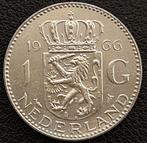 Nederlandse zilveren Gulden 1966, Verzenden, Koningin Juliana, Losse munt, Zilver