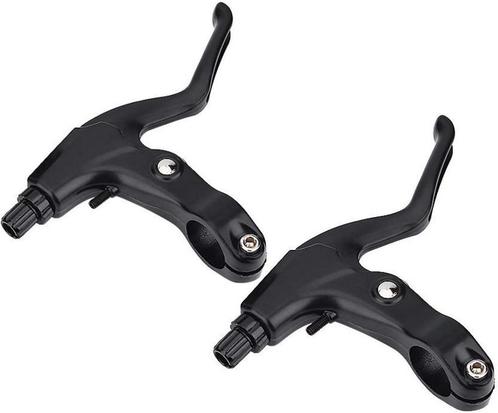Hbs 0059 Remgreep Set Aluminium Zwart, Fietsen en Brommers, Fietsaccessoires | Overige Fietsaccessoires, Nieuw, Ophalen of Verzenden