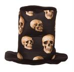 Hoge hoed skulls Halloween, Kleding | Dames, Carnavalskleding en Feestkleding, Ophalen of Verzenden, Nieuw