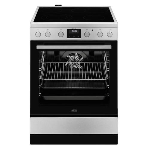 AEG CIB6733A cm Fornuis 60 cm Inductie Double Oven Zwart/RVS, Witgoed en Apparatuur, Fornuizen, Nieuw, Ophalen of Verzenden
