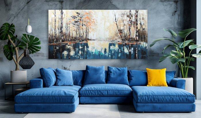 Monika Spiewak - Landscape - XXL, Antiek en Kunst, Kunst | Schilderijen | Modern