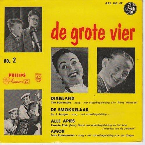 Various - De Grote Vier no. 2 (EP) (Vinylsingle), Cd's en Dvd's, Vinyl | Nederlandstalig, Verzenden