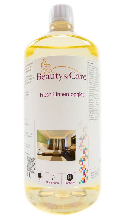 Beauty & Care Fresh Linnen opgiet 1 L.  new, Sport en Fitness, Sauna, Fins of Traditioneel, Toebehoren, Nieuw, Ophalen of Verzenden