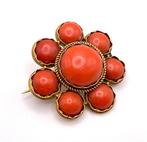 Broche Koraal, Sieraden, Tassen en Uiterlijk, Antieke sieraden