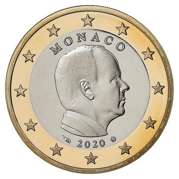 Monaco 1 Euro 2020 UNC, Postzegels en Munten, Munten | Europa | Euromunten, Verzenden