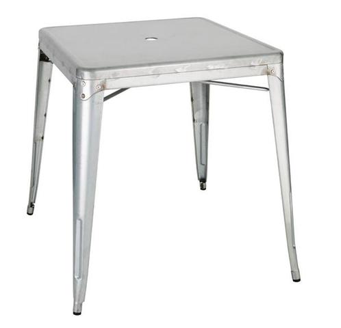 Bistro Tafel | Gegalvaniseerd staal | Vierkant | 76.5(h)x..., Zakelijke goederen, Horeca | Keukenapparatuur, Verzenden