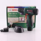 Bosch PSR 1200 LI-2 Boormachine | Incl Accu/Lader, Ophalen of Verzenden, Nieuw