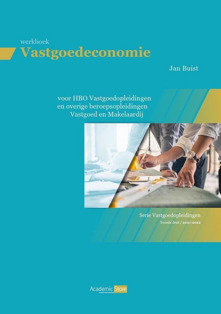 9789083163505 Werkboek Vastgoedeconomie | Tweedehands, Boeken, Schoolboeken, Zo goed als nieuw, Verzenden