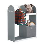 Kinderkast met Haken en Jurkstok – MDF Opbergmeubel voor Kle, Huis en Inrichting, Verzenden, Nieuw