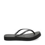 Havaianas Slim Flatform slippers, Slippers, Verzenden, Zwart, Nieuw