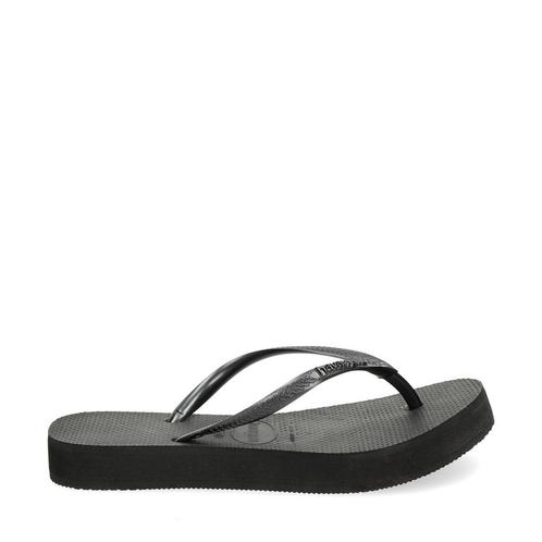 Havaianas Slim Flatform slippers, Kleding | Dames, Schoenen, Zwart, Nieuw, Slippers, Verzenden